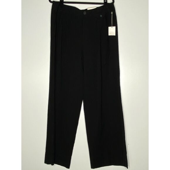 New A New Day Pleated High Rise Wide Leg Trouser Pant Women's Size 12 - Picture 1 of 8